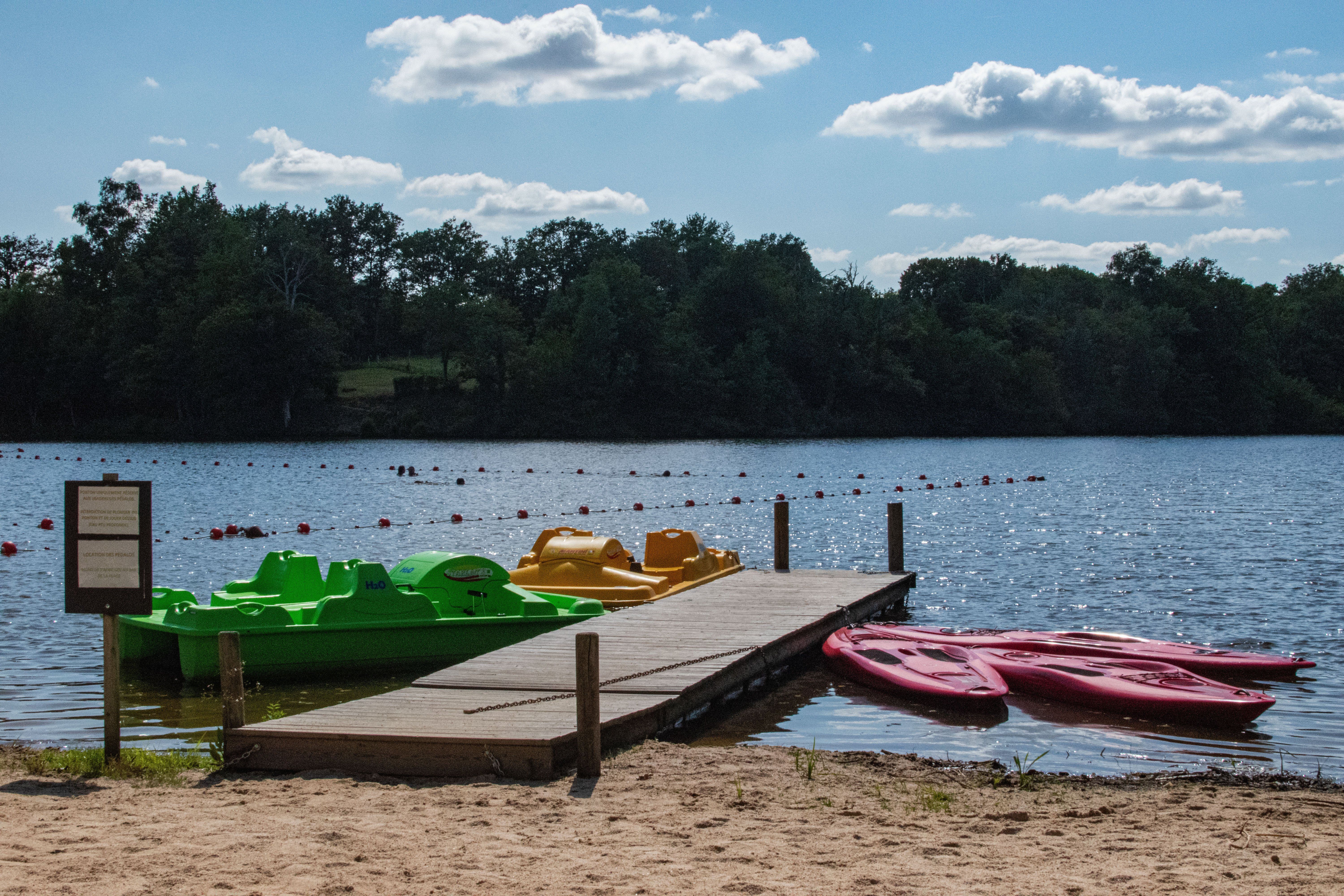 Location Pédalos paddles