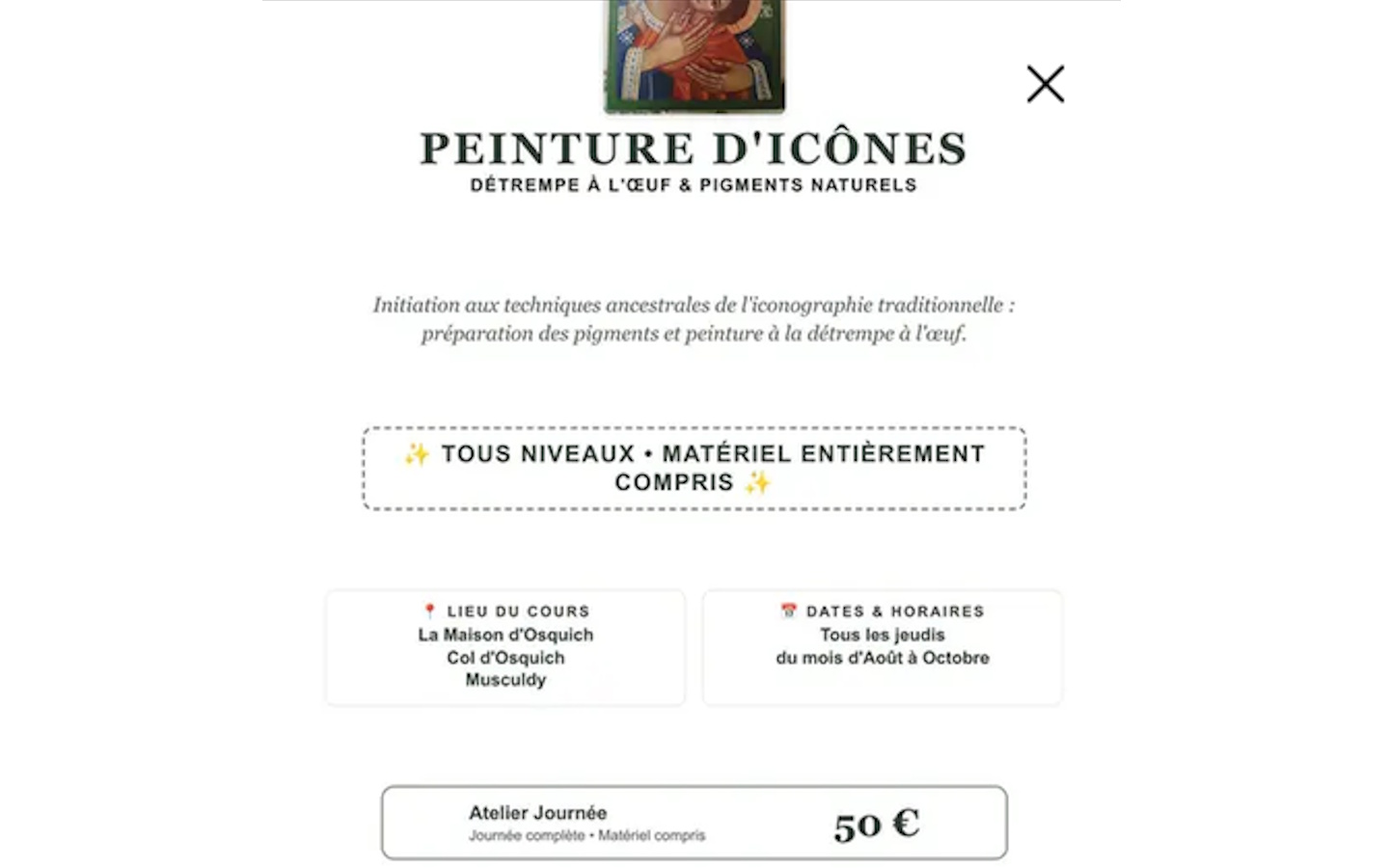 Visuel évènement