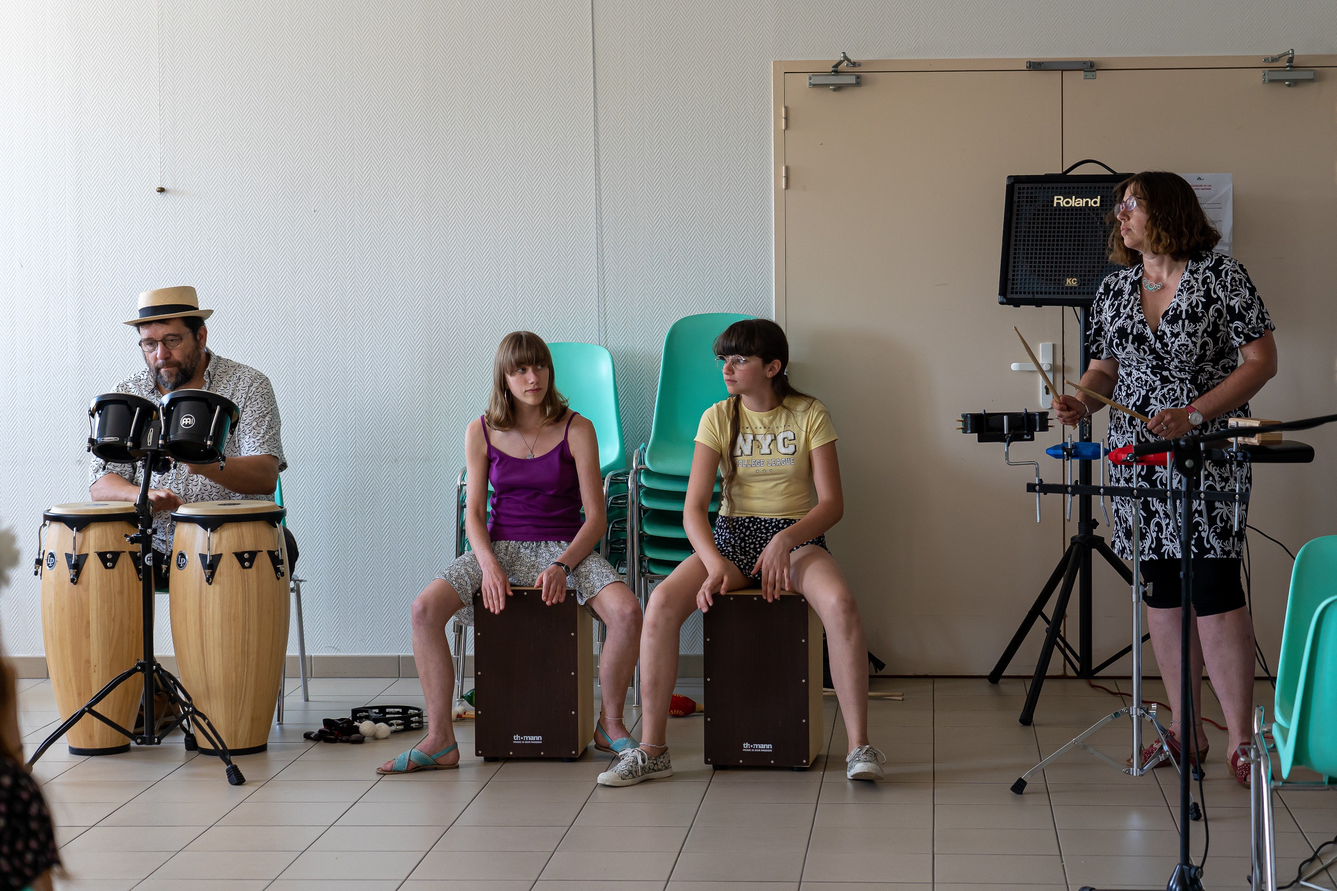 Activité de la MCL : Percussions