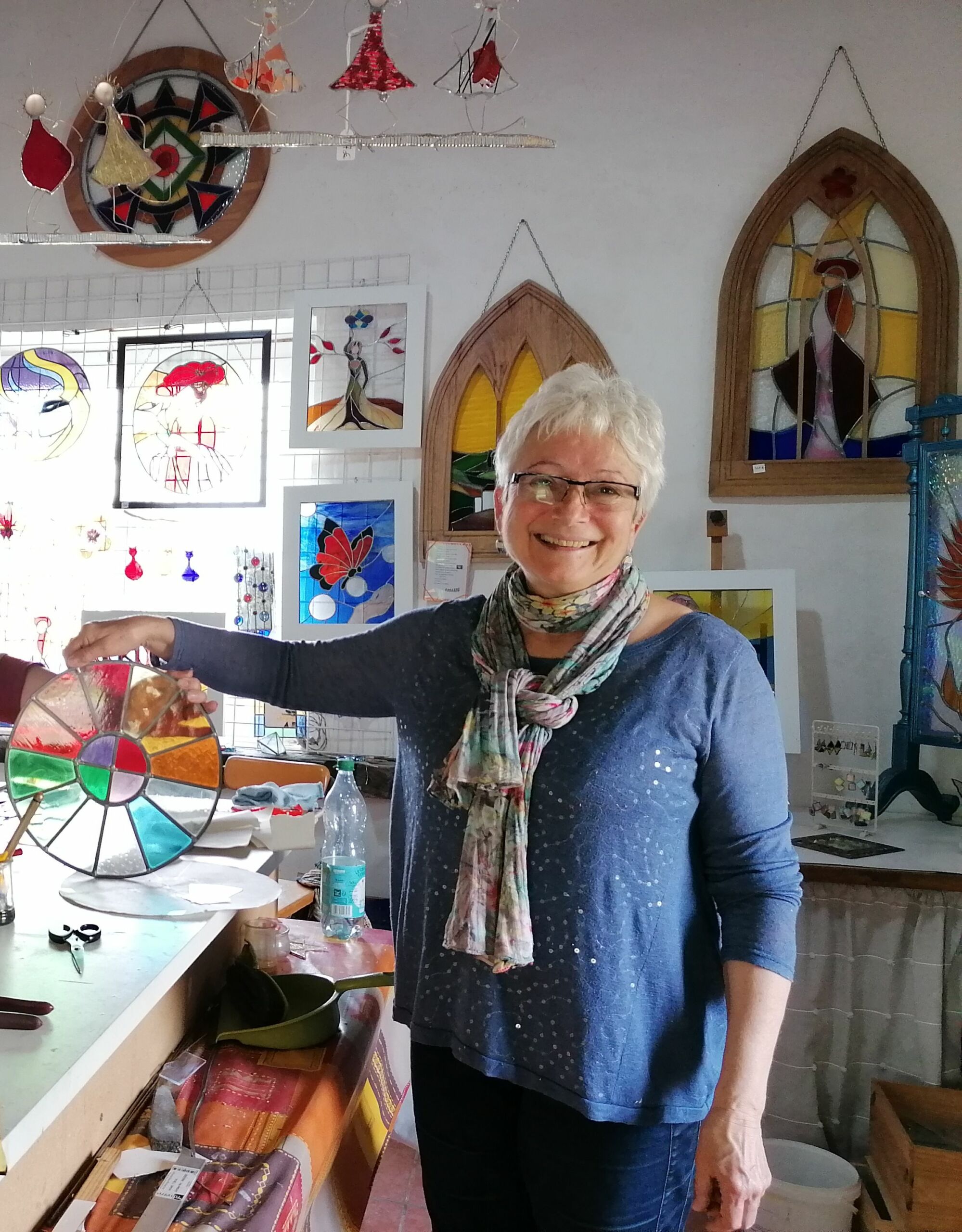 Martine Hubert - Atelier Création Vitrail