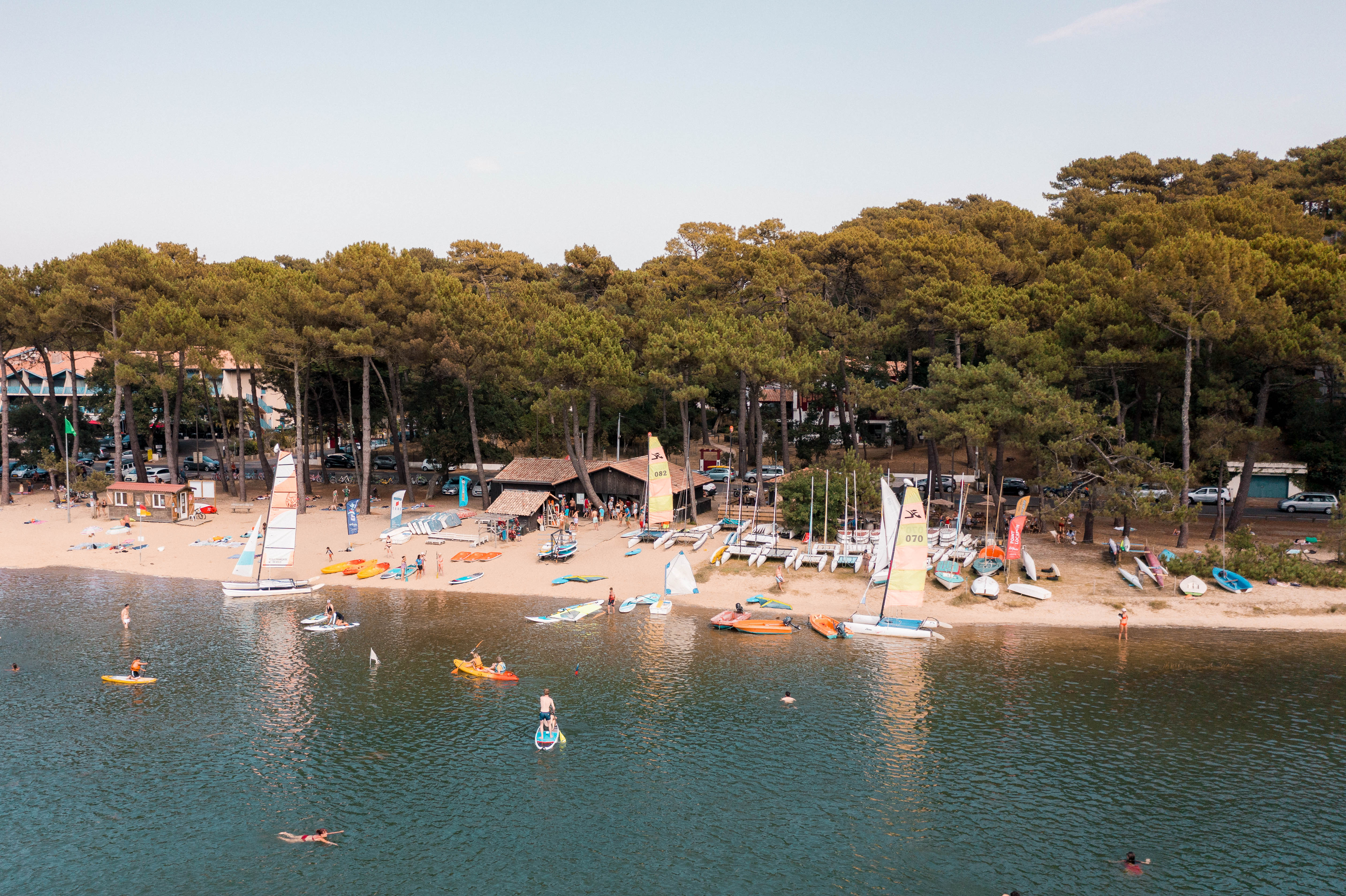 Yacht Club Landais - Bien être – Yoga / Fitness Paddle – Kayak - Paddle - Pédalo