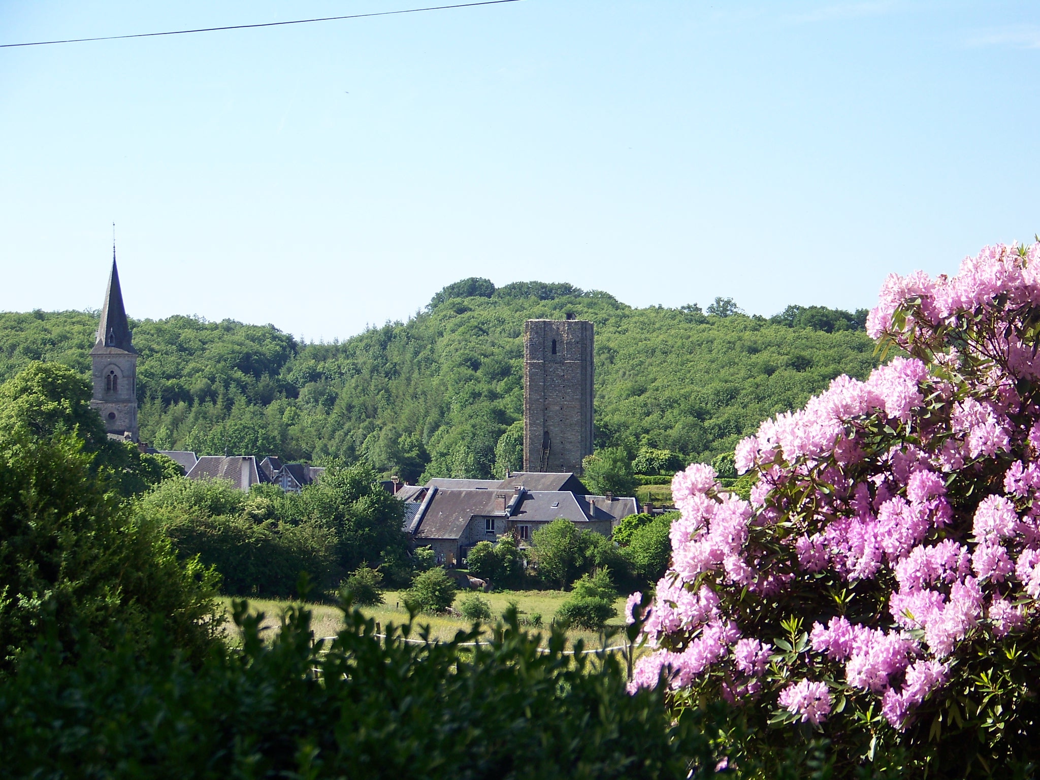 Entre étangs et châteaux, Salon-la-Tour