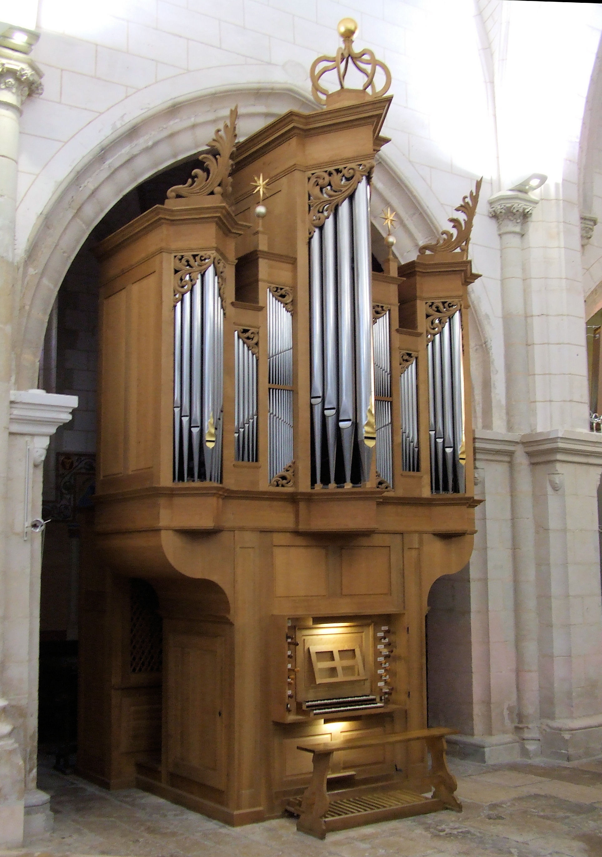 Orgue Aubertin, Saint-Loup-Lamairé - photo 5