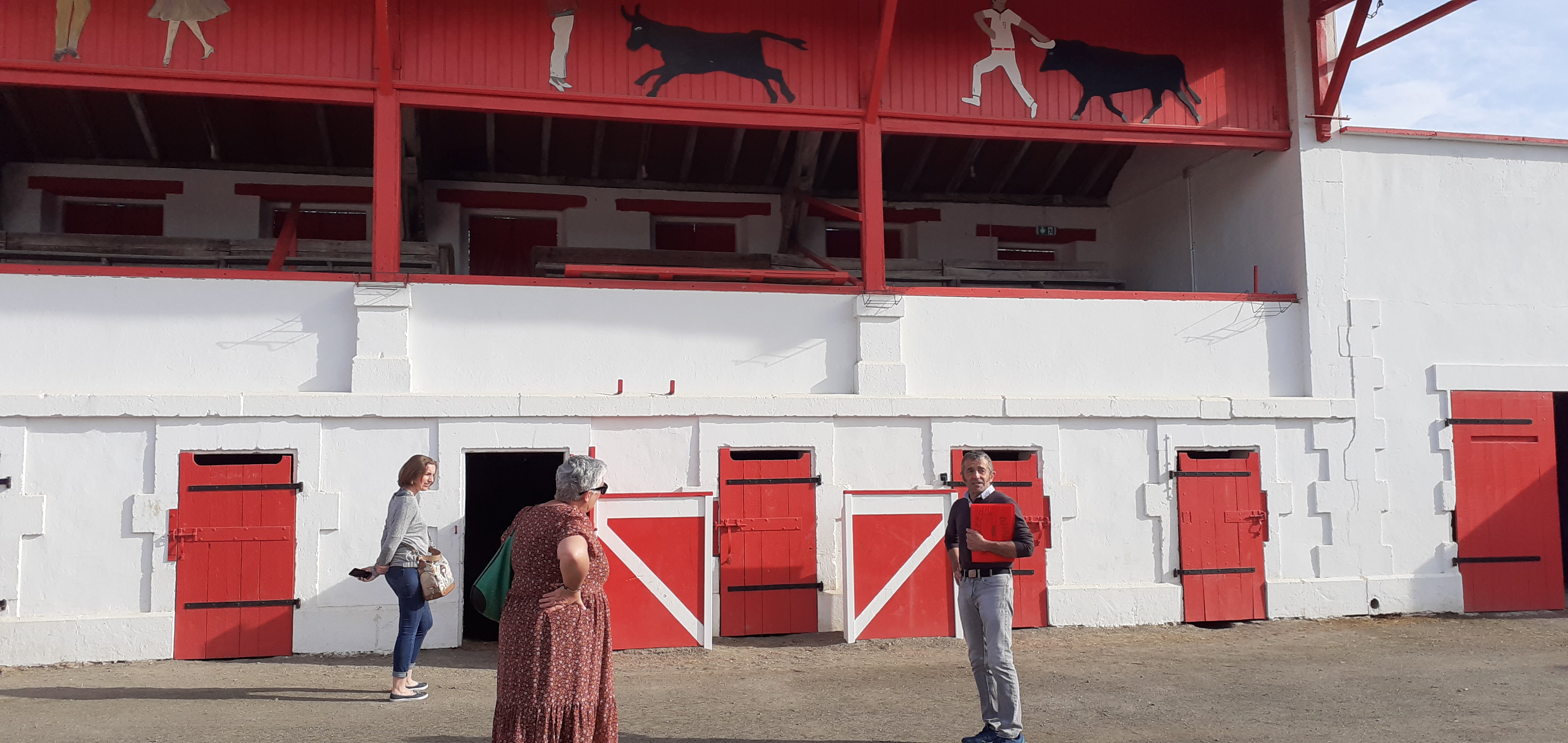 Jean-Louis et les arènes de Téthieu