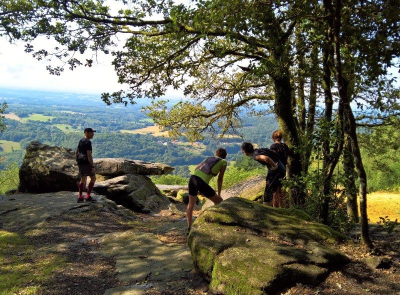 Base VTT FFC des Monts du Limousin - Circuit 5 Pierre Branlante — Vélo & VTT à Haute-Vienne