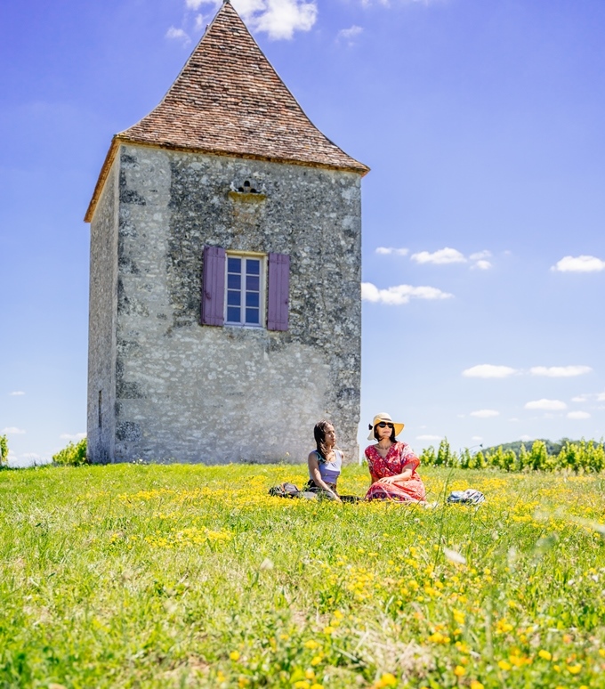 Point de vue du pigeonnier Jean de Blanc, Saint-Astier - photo 4