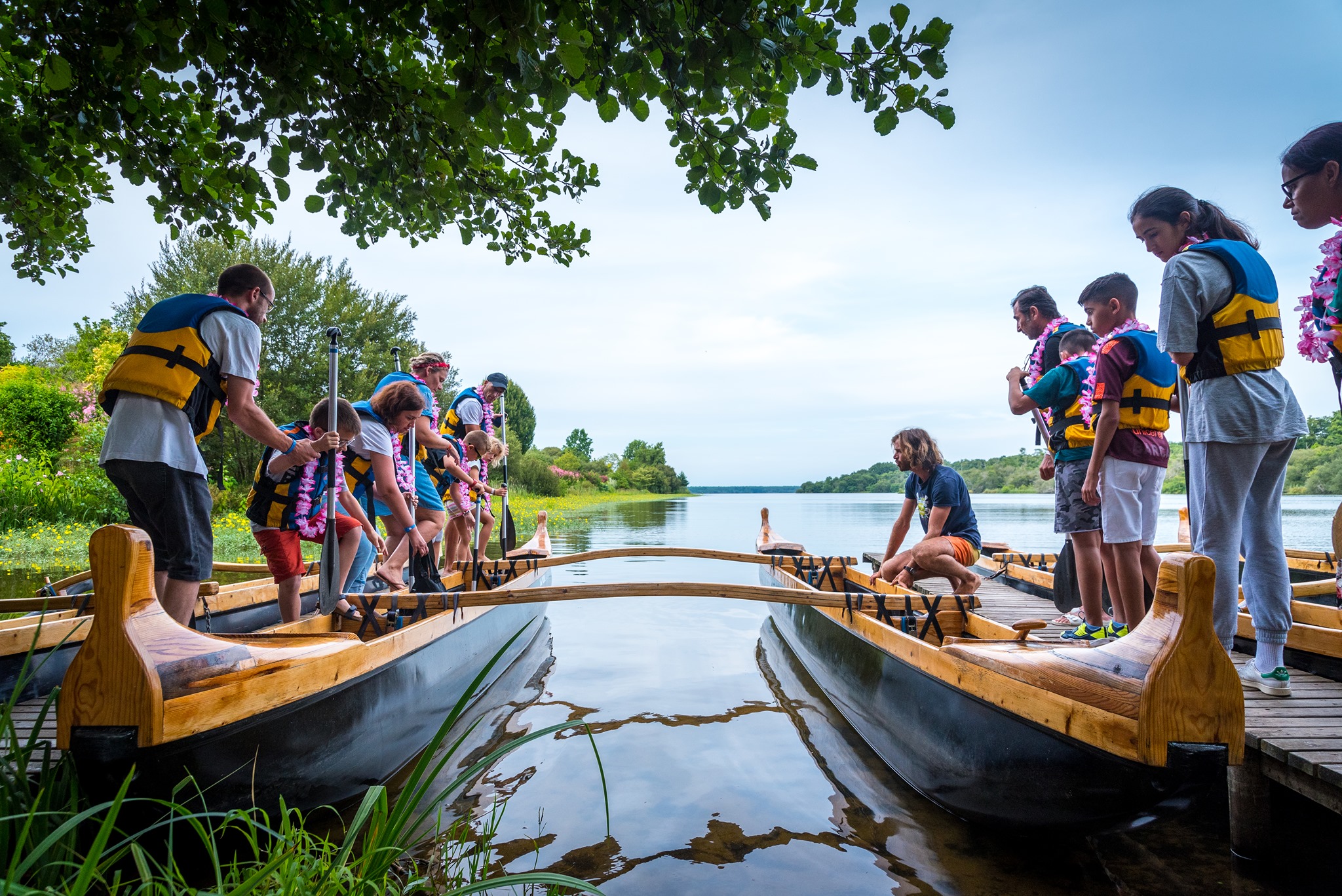 Pirogue conte et légendes — visuel événement
