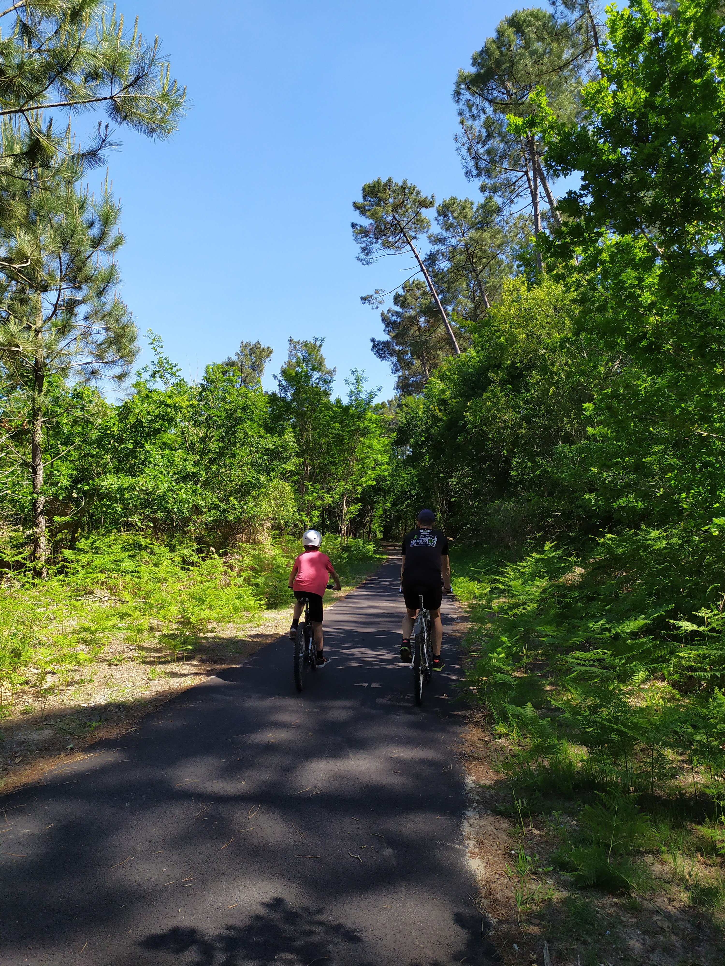 Piste Cyclable bourg de Vielle / bourg de St Girons