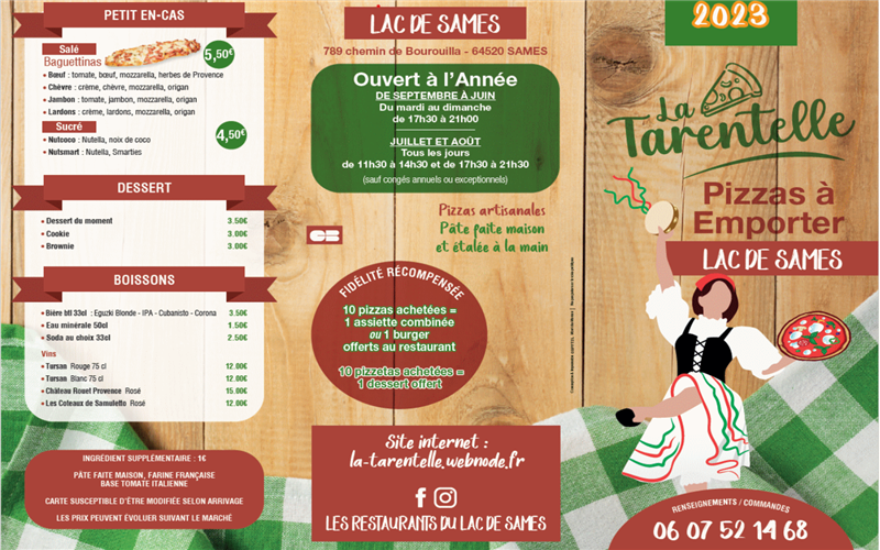 Pizzeria La Tarentelle