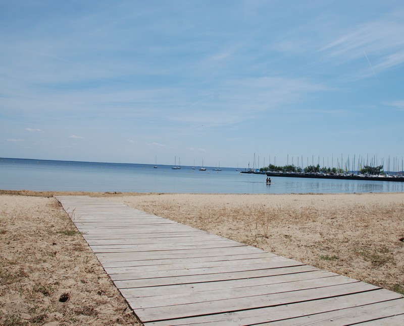 Plage de Cazaux lac