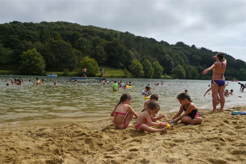 Plage du lac
