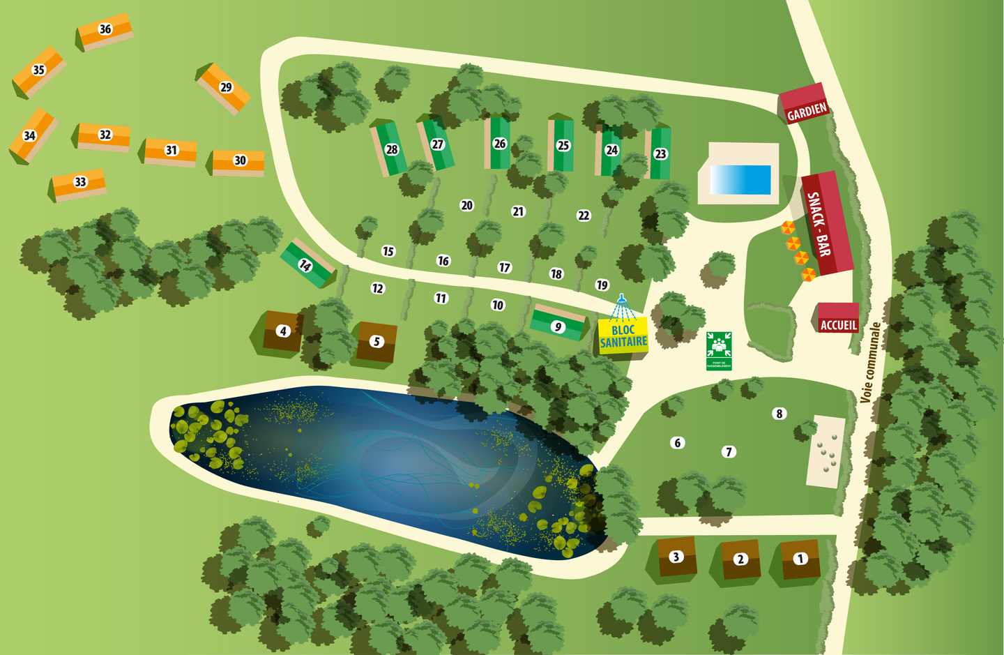 Camping la Ripole, Abjat-sur-Bandiat - photo 21