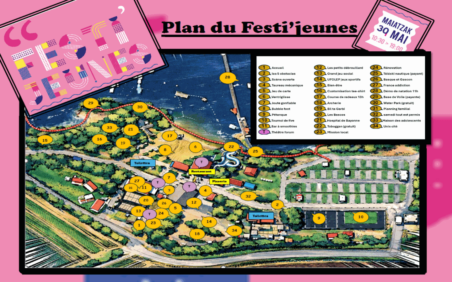 Festi'jeunes 2ème édition — visuel événement