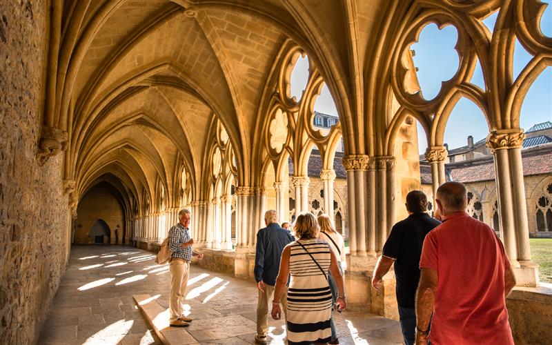 Le cloître de la Cathédrale de Bayonne