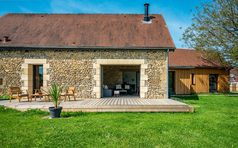 La grange des Gouyats, Plazac