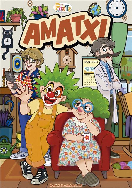 Spectacle familial en euskara - Le clown Pontx Spectacle familial en euskara - Le clown Pontx