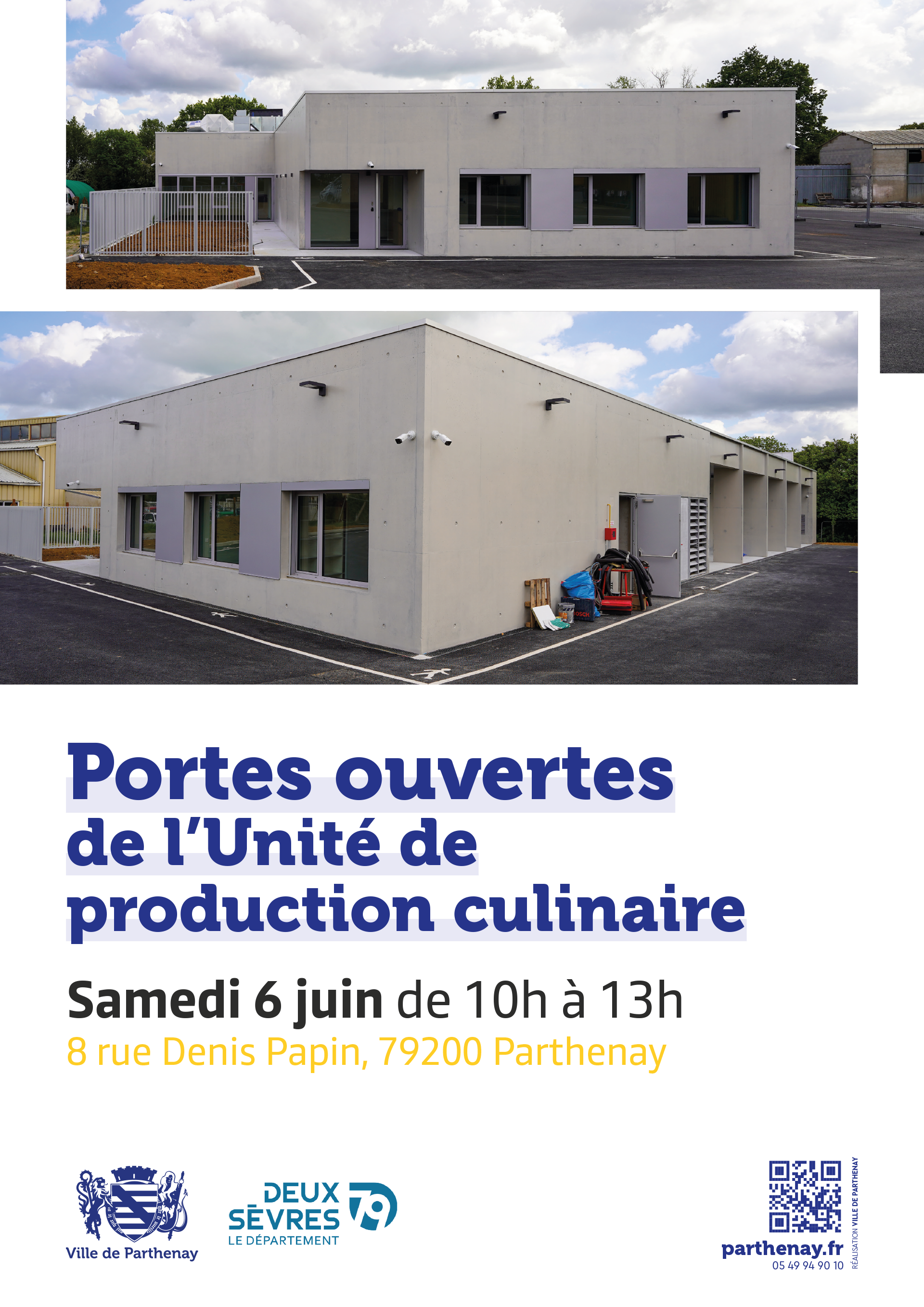Portes ouvertes de l'Unité de production culinaire — visuel événement