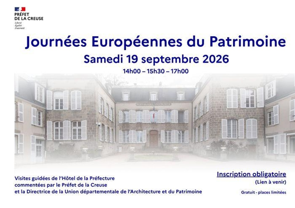 Journées du Patrimoine : Hôtel de la Préfecture