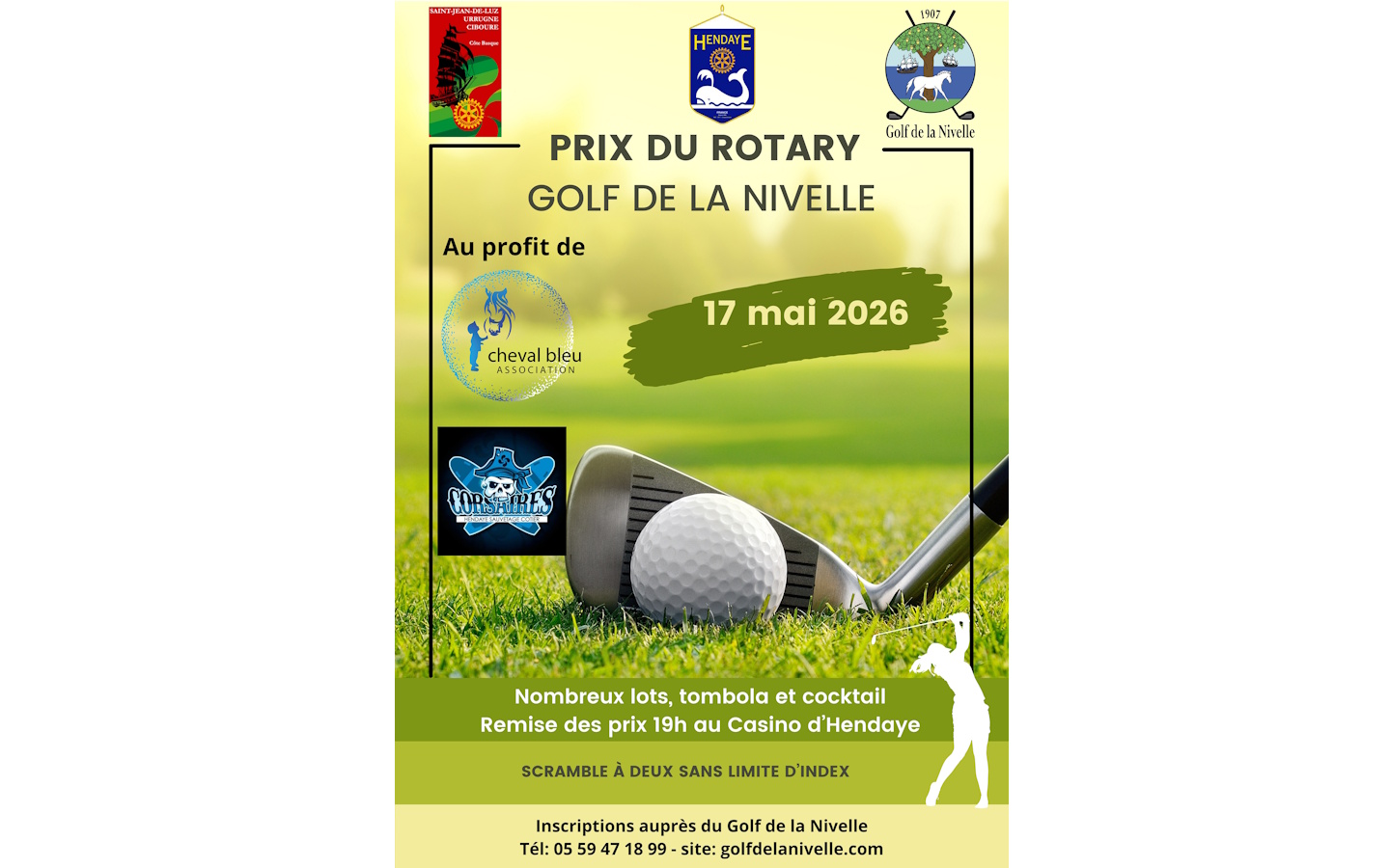 Golf : Prix du Rotary — visuel événement