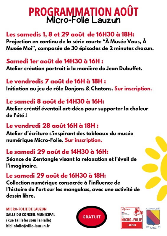 Micro-Folie : Atelier Éventail