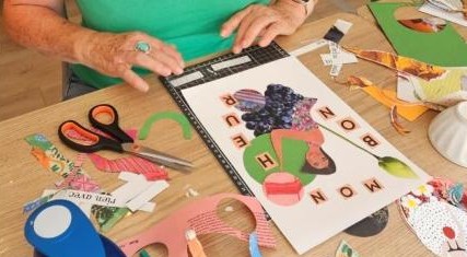Journées Européennes du Patrimoine : Atelier collage artistique et poétique avec Angéla Rembaud