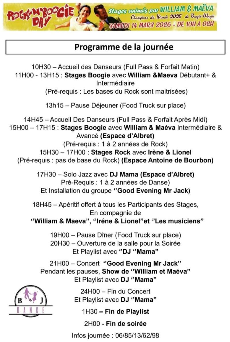 Rock'n Boogie Day - 3ème édition, Nérac