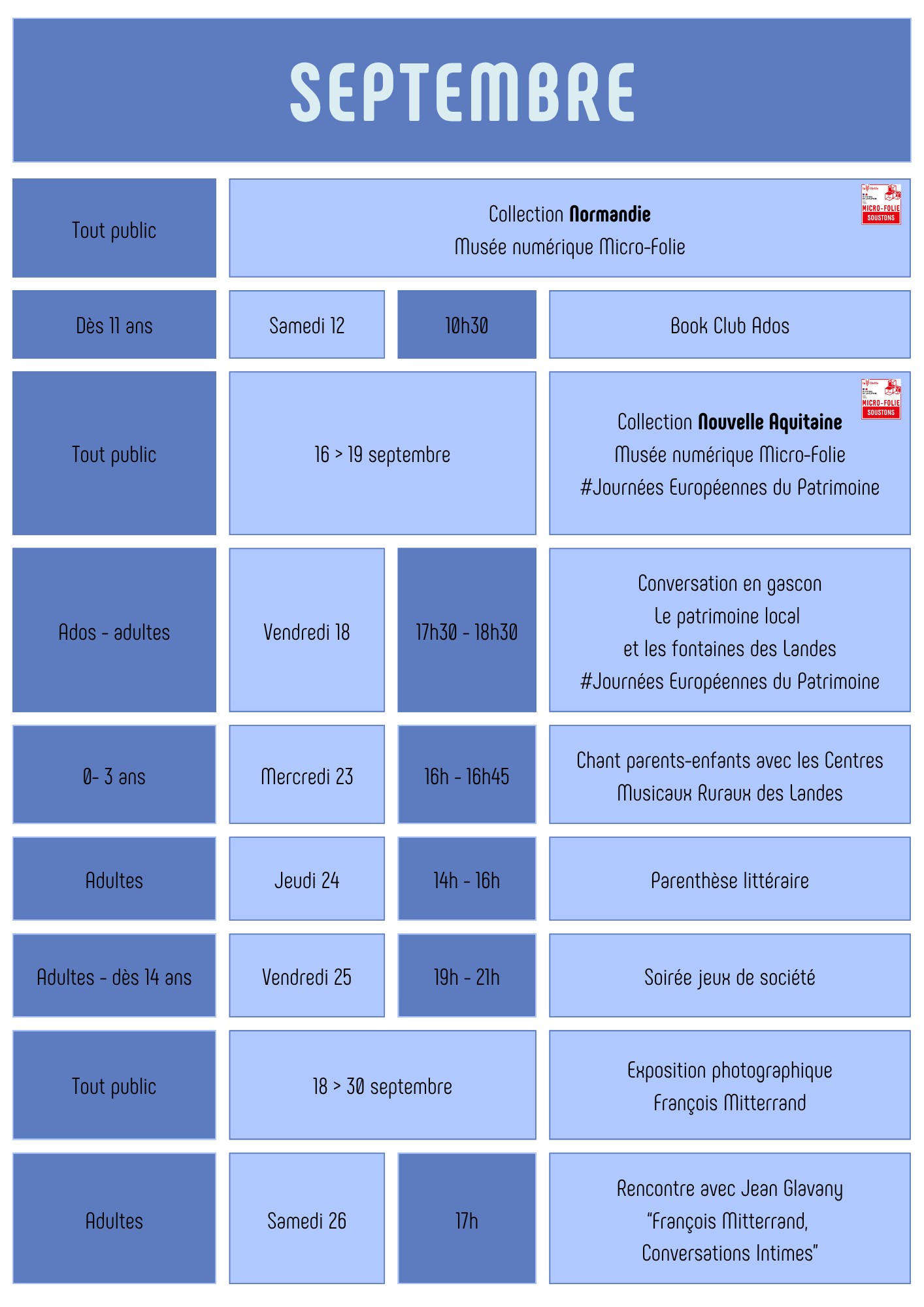 Visuel évènement