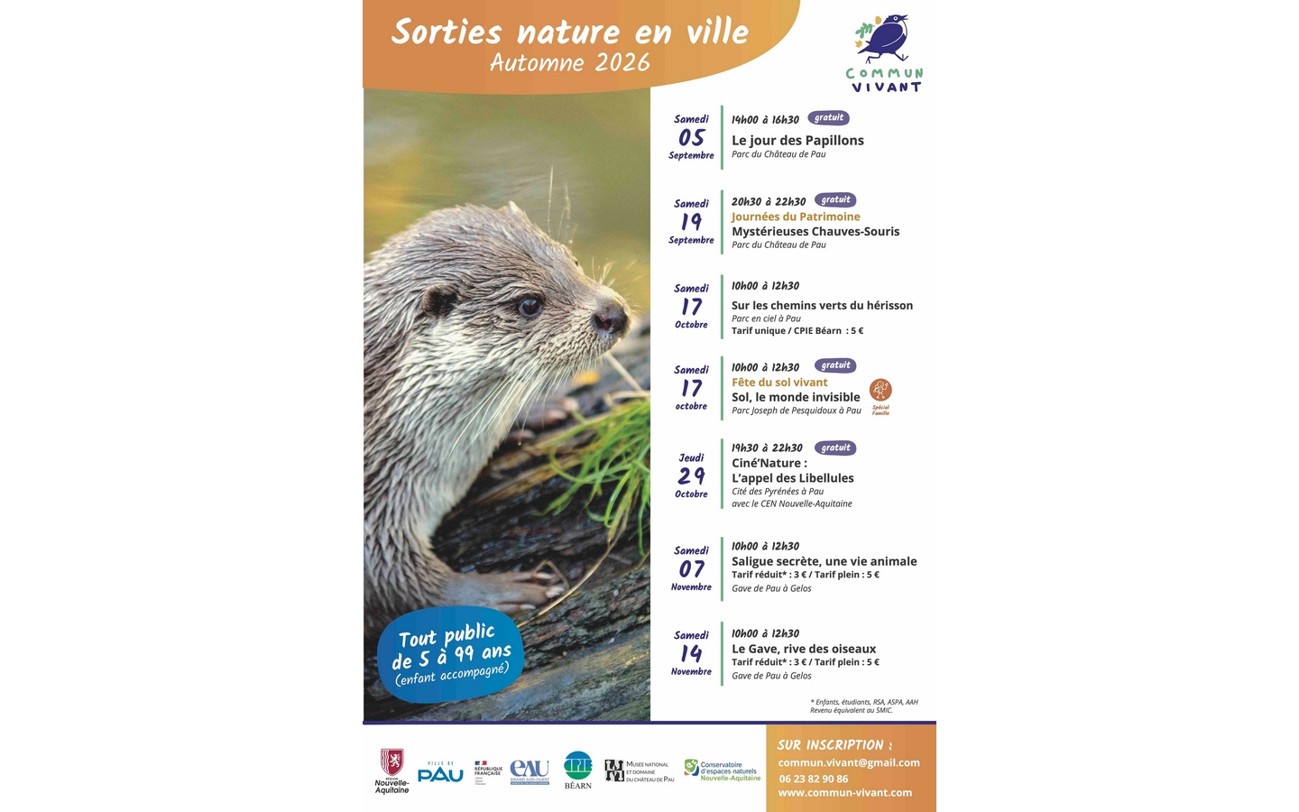 Sortie nature - Sur les chemins verts du Hérisson