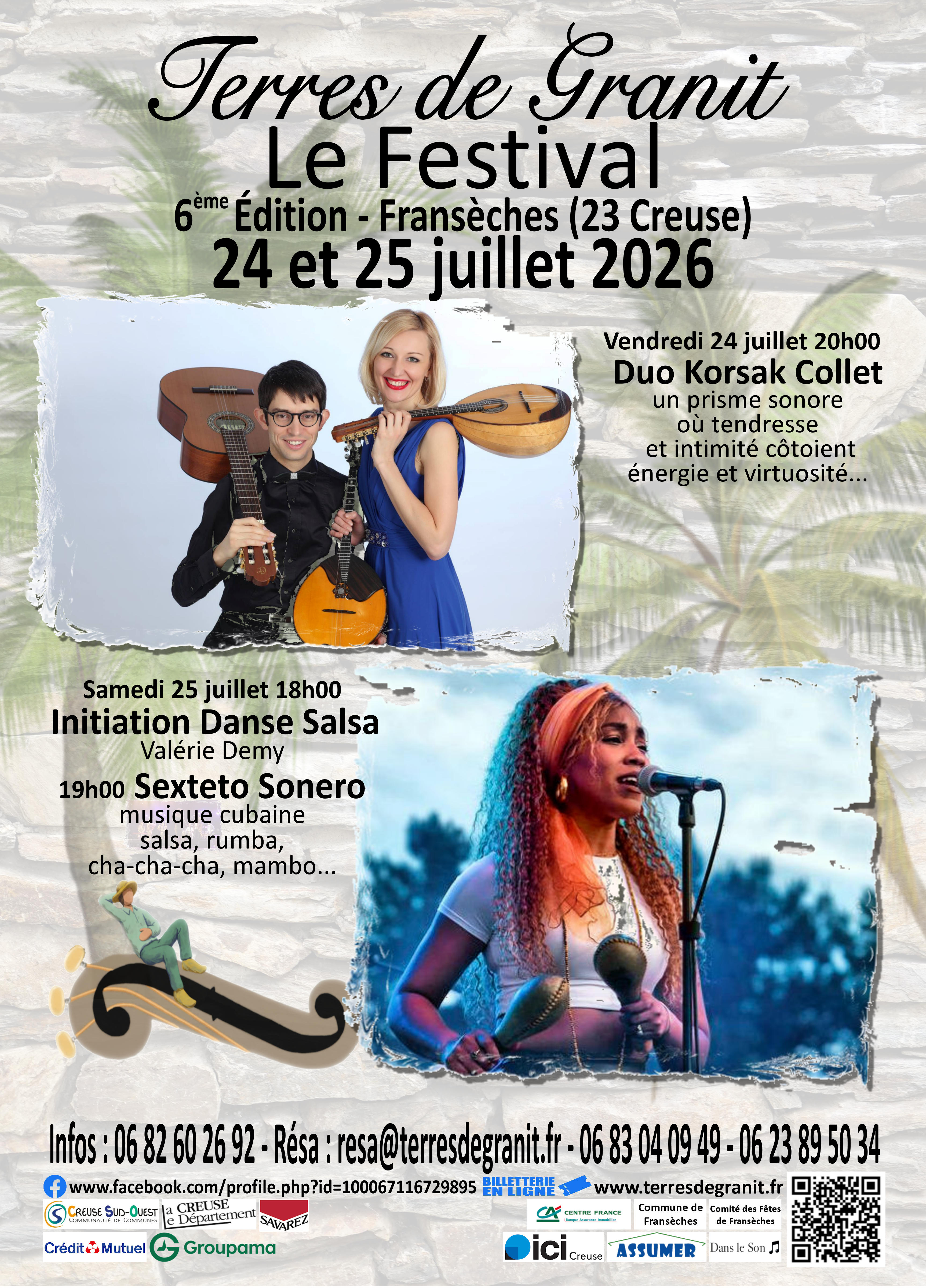 Festival Terres de Granit — visuel événement