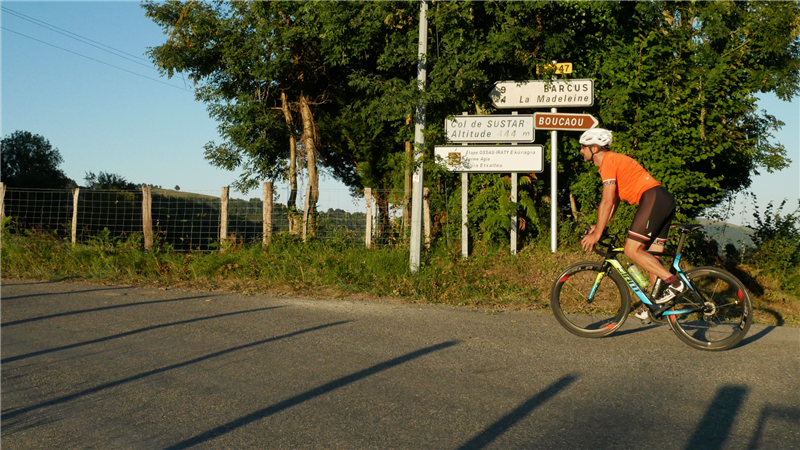Route N°9 - La Madeleine (col de Sustary)