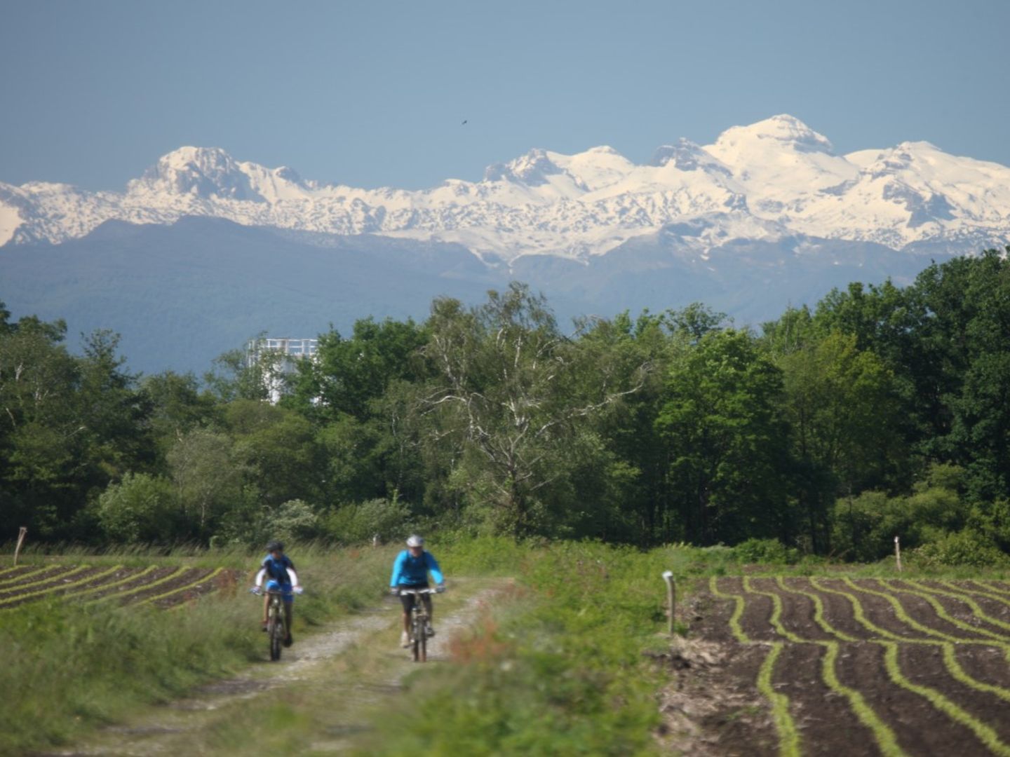 Sauvagnon : dans la plaine du pont long à VTT, Sauvagnon - photo 2