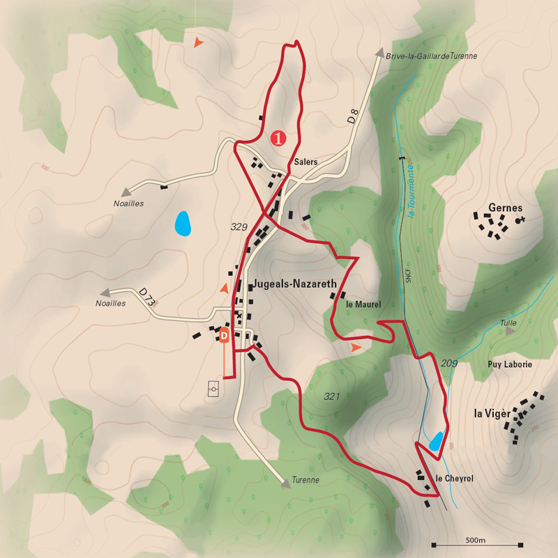 Huit de la Couze à la Tourmente