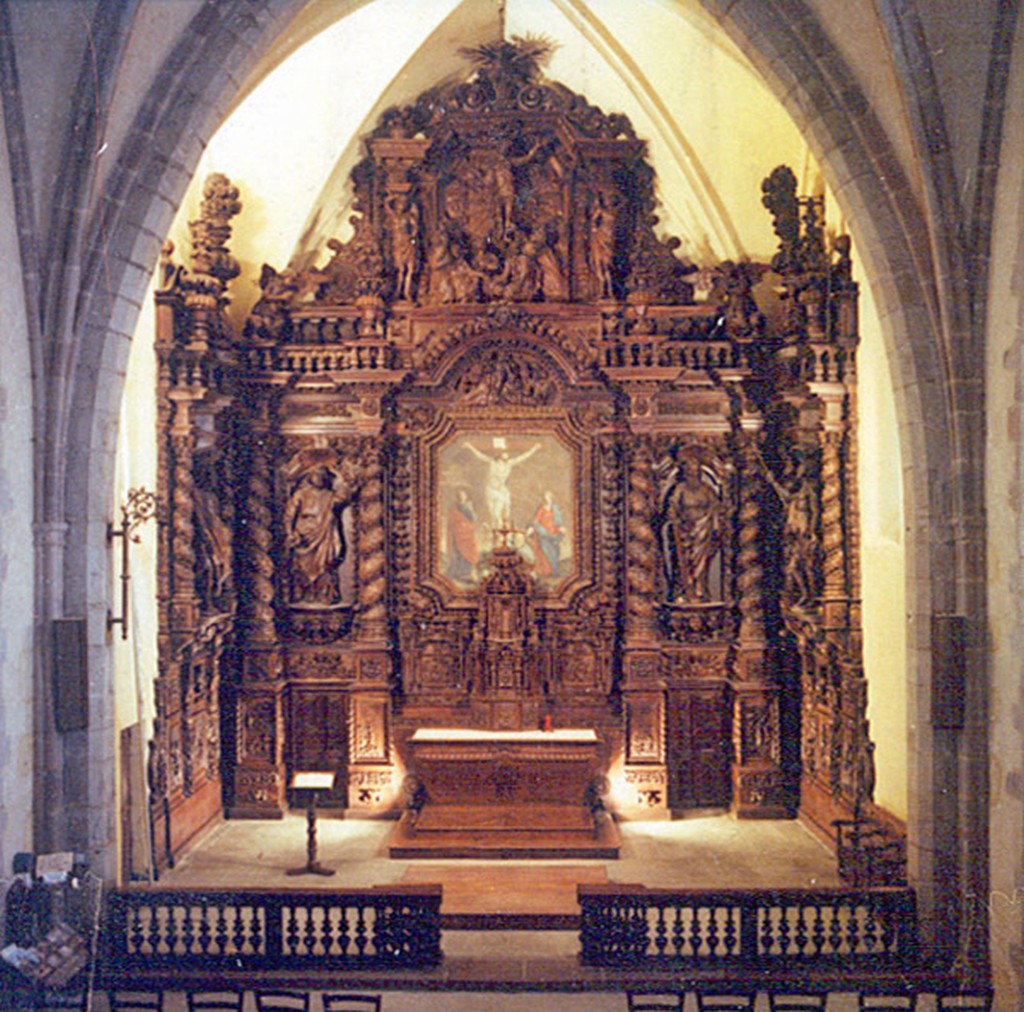 Retable de l'église Saint-Pierre ès liens
