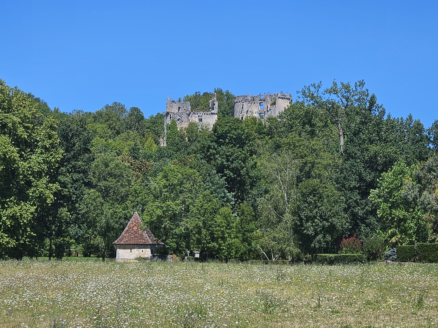 Visite du Château de Bruzac, Saint-Pierre-de-Côle