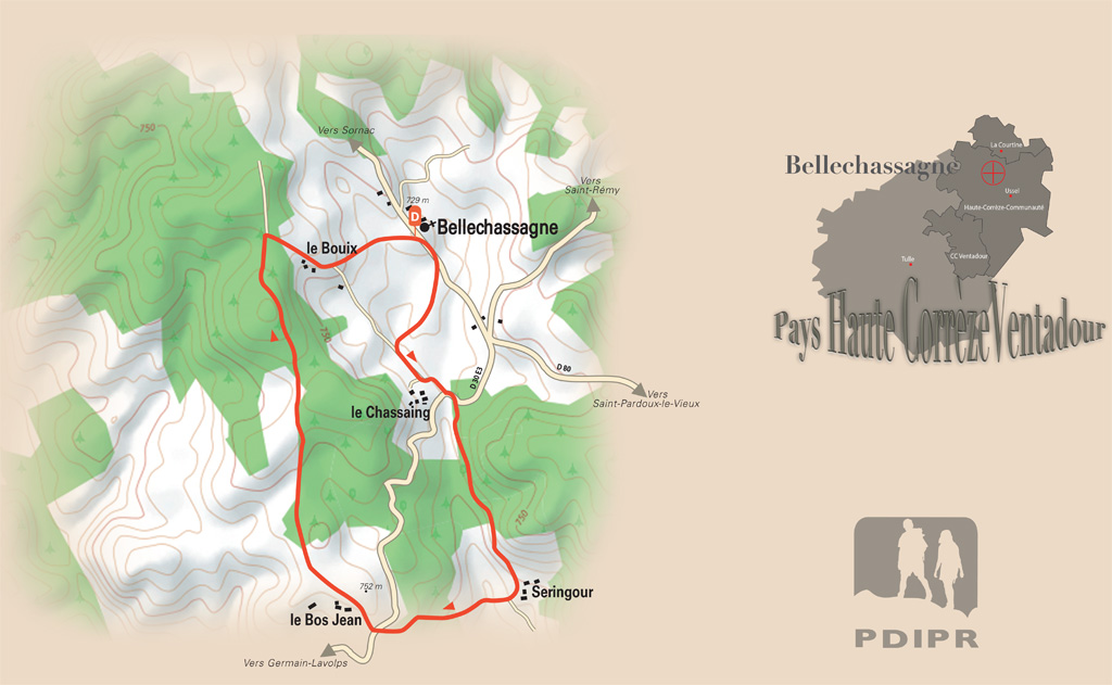 Chemin de campagne, Bellechassagne - photo 4