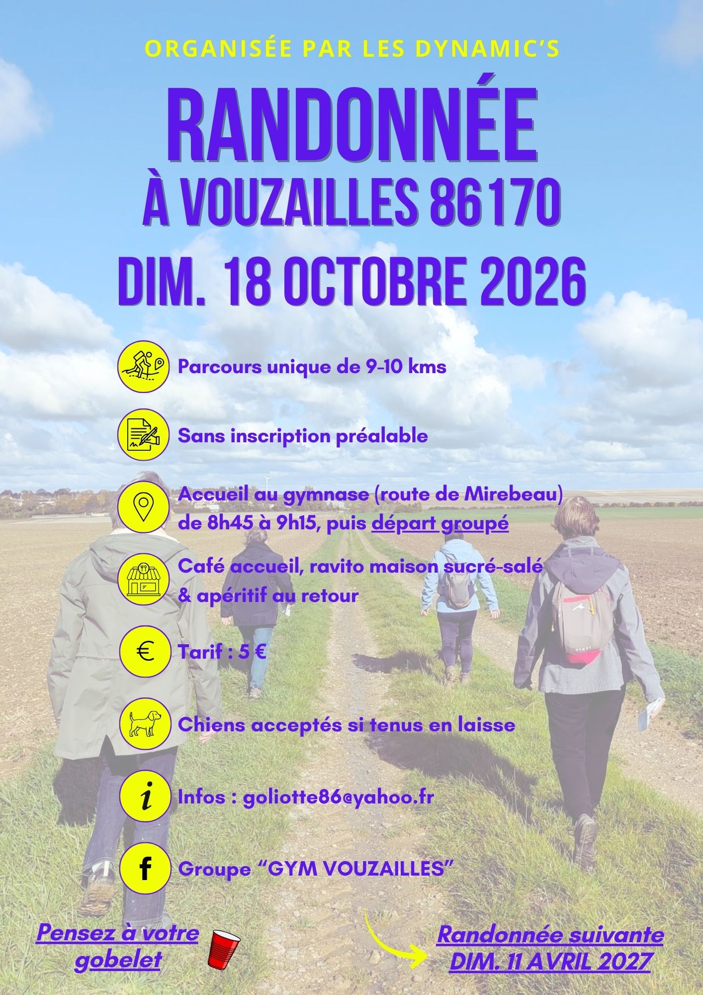 Affiche rando 18-10-2026 - 1