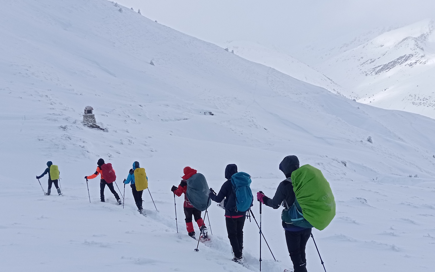 Randonnée accompagnée Mendi Gaiak : raquettes à neige (niveau 3)