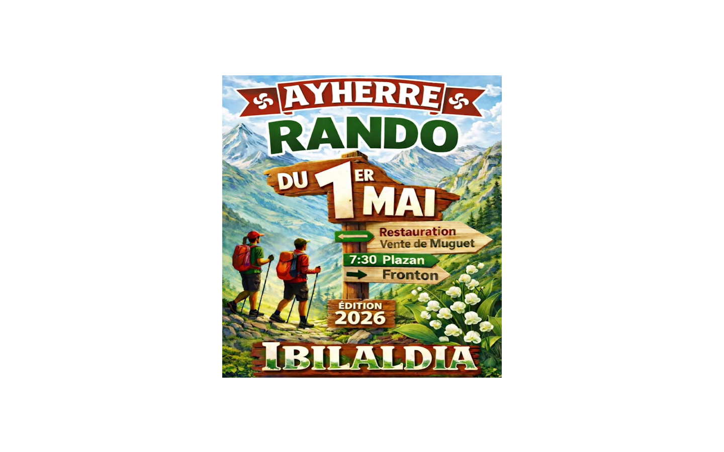 Randonnée du 1er mai — visuel événement