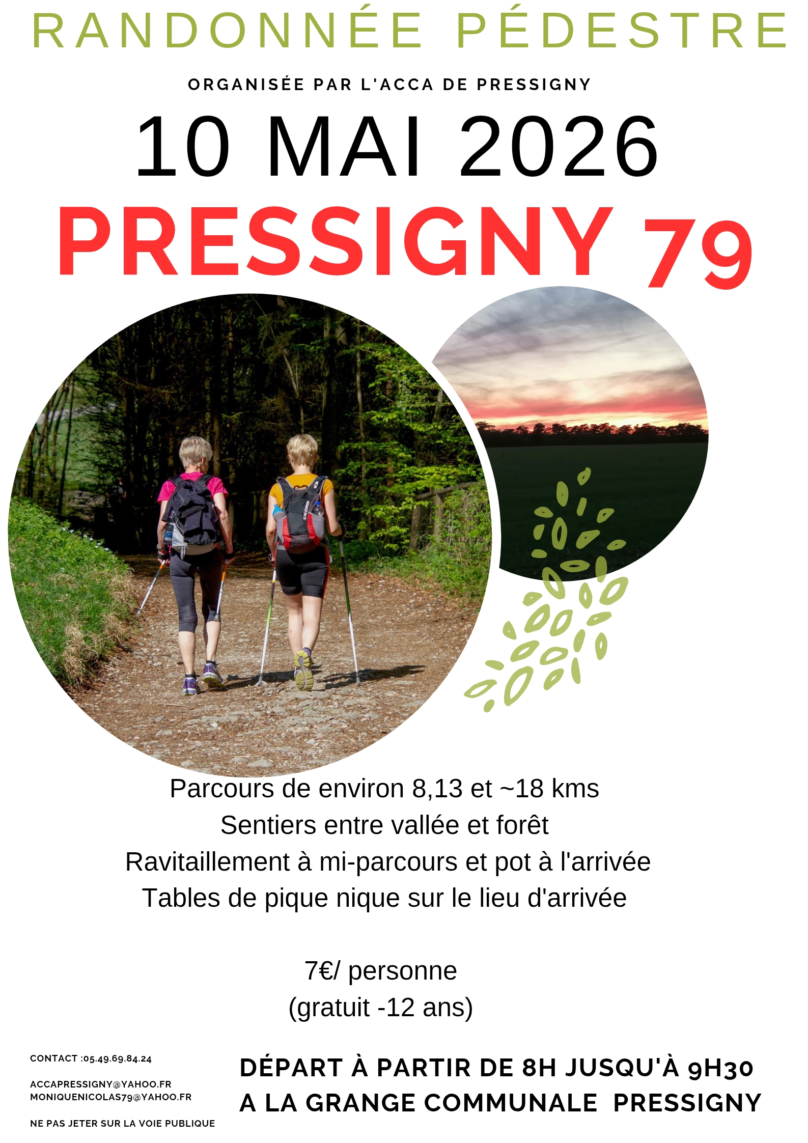 Randonnée pédestre - Pressigny — visuel événement