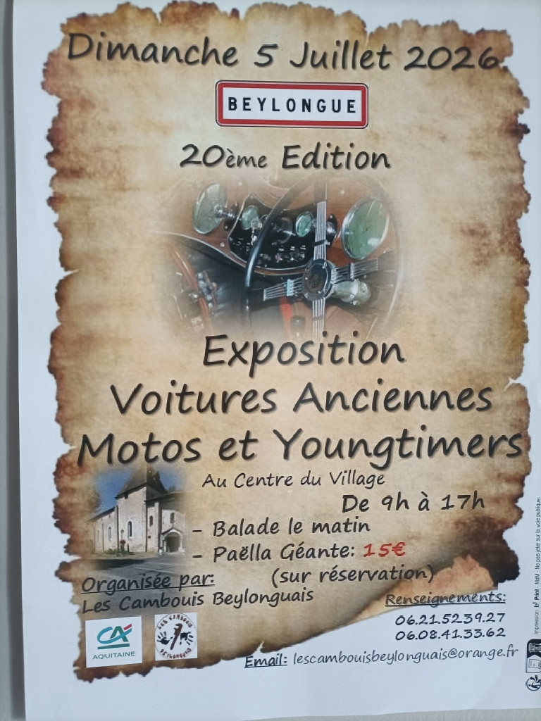 Rassemblement voitures anciennes