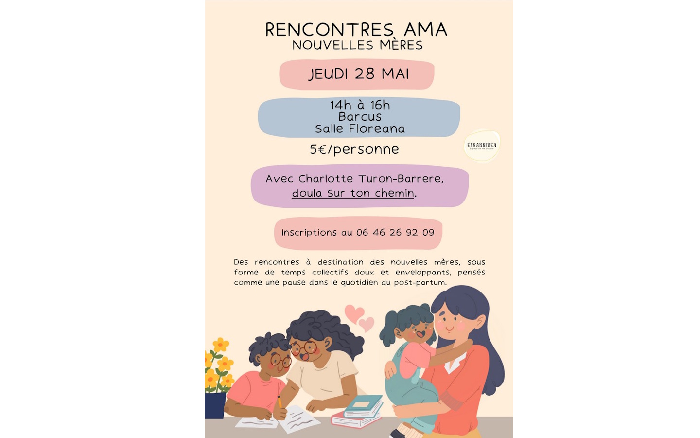 Rencontres futures mères — visuel événement