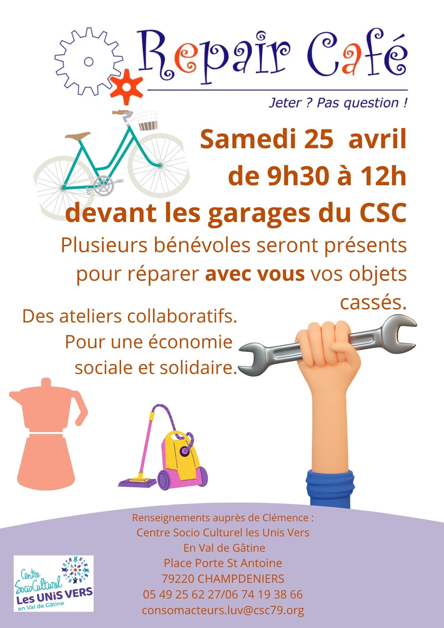 Repair Café — visuel événement