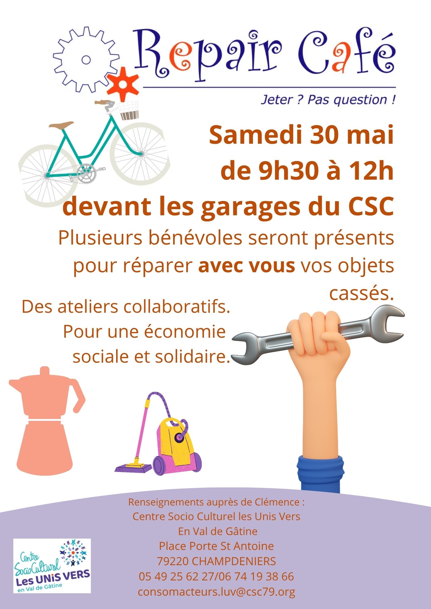 Repair Café — visuel événement