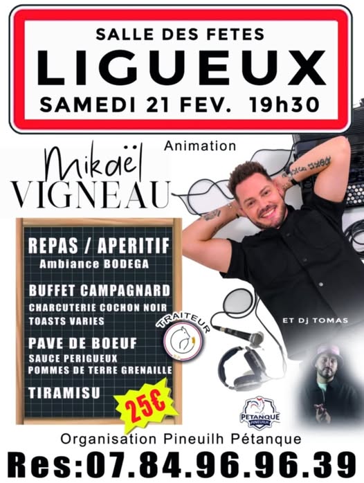 Repas par Pineuilh Pétanque, Ligueux - photo 2