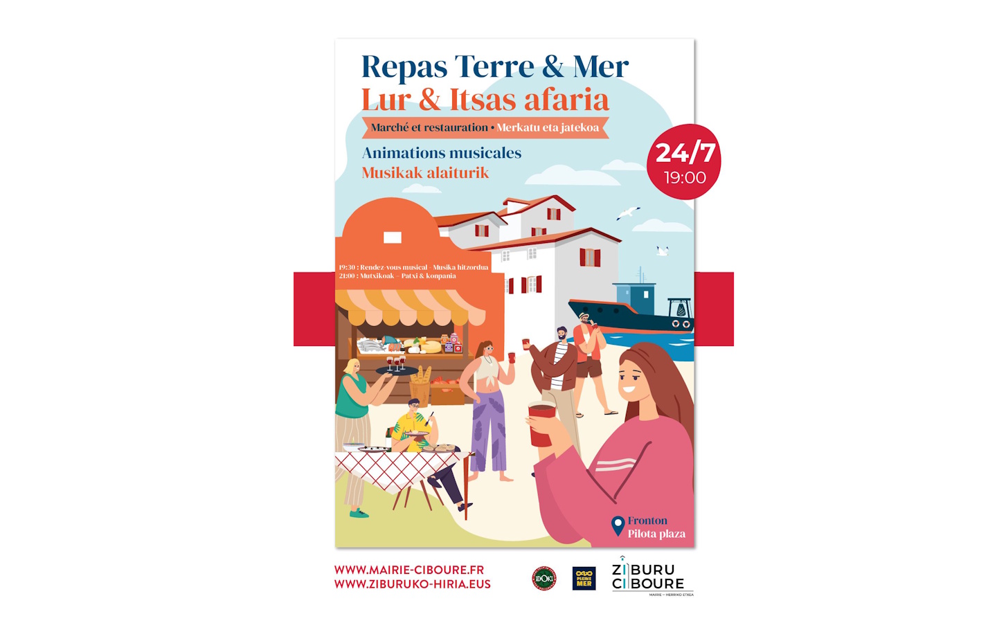 Soirée terre et mer — visuel événement