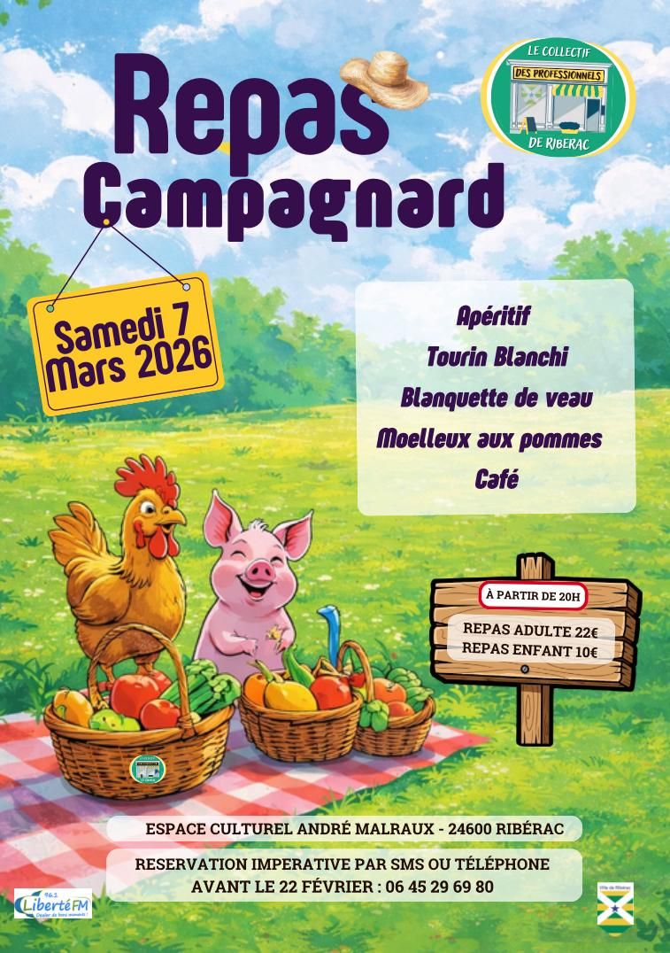 Repas campagnard
