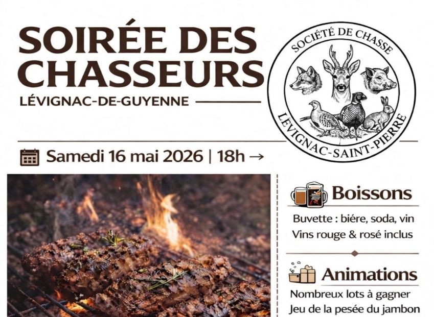 Soirée des chasseurs — visuel événement
