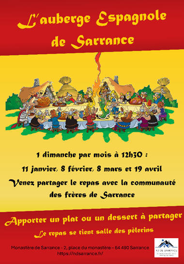 L'auberge espagnole de Sarrance — visuel événement