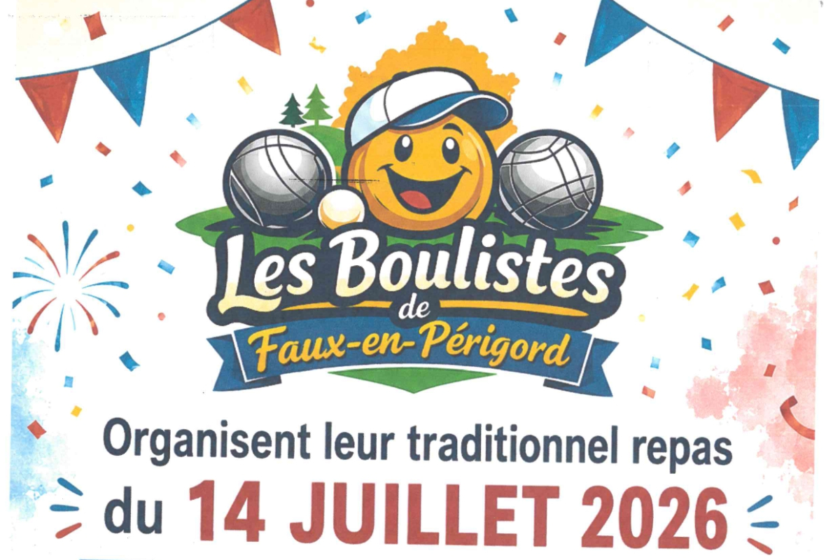 Repas traditionnel des Boulistes — visuel événement