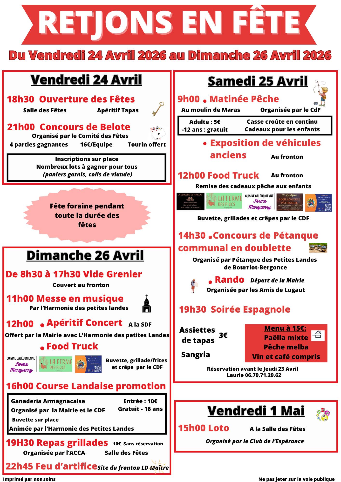 Retjons en fête — visuel événement
